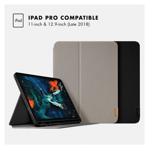 Обкладинка для планшета Laut Prestige Folio для нового iPad Pro 12.9" 2018 Taupe (LAUT_IPP12_PRE_T) фото №12