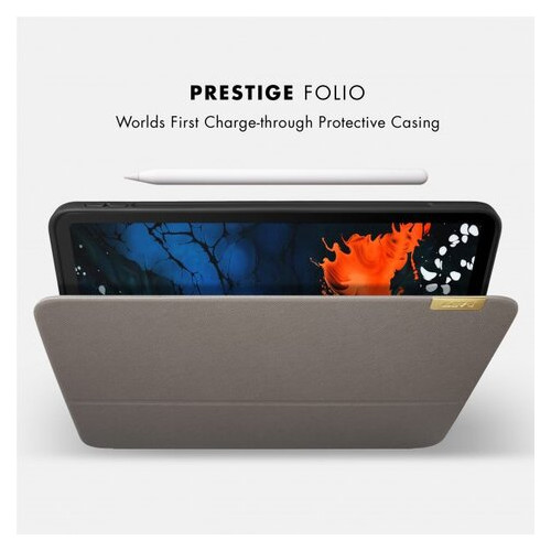 Обкладинка для планшета Laut Prestige Folio для нового iPad Pro 12.9" 2018 Taupe (LAUT_IPP12_PRE_T) фото №13