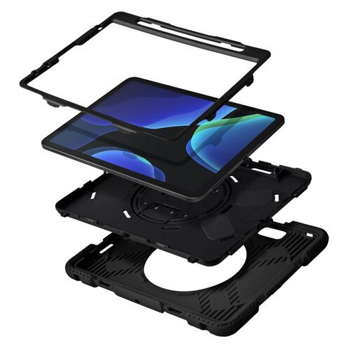 Чохол-накладка Laut Shield Enduro для iPad Air (4th generation) / iPad Pro 11” (2018 / 2020 / 2021) - Black (L_IPD20_SE_BK) фото №3