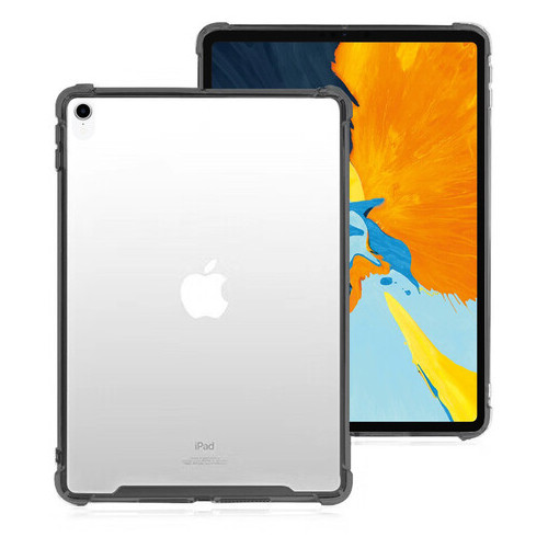 TPU PC чохол Epik Simple c посиленими кутами для Apple iPad Pro 11 (2018) Сірий (прозорий) фото №1