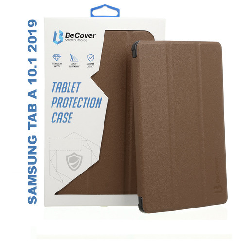 Чохол-книжка BeCover Smart Case для Samsung Galaxy Tab A 10.1 (2019) T510/T515 Brown (703808) фото №12