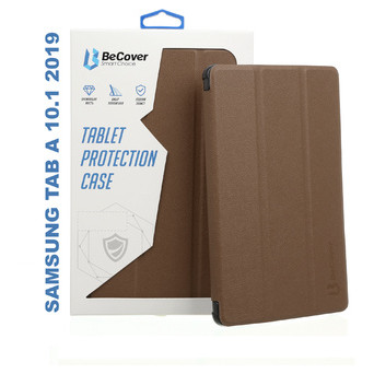 Чохол-книжка BeCover Smart Case для Samsung Galaxy Tab A 10.1 (2019) T510/T515 Brown (703808) фото №11