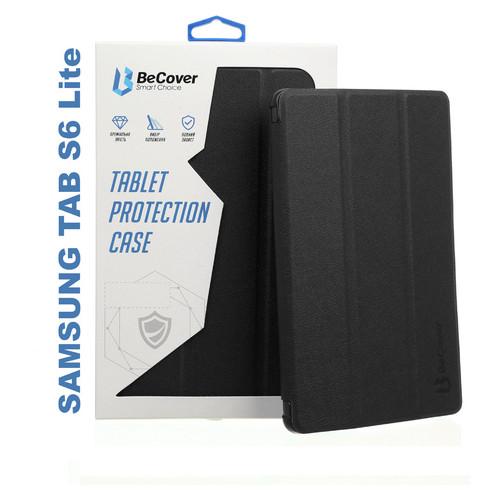 Чохол-книжка BeCover Smart Case для Samsung Galaxy Tab S6 Lite 10.4 P610/P615 Black (704850) фото №1