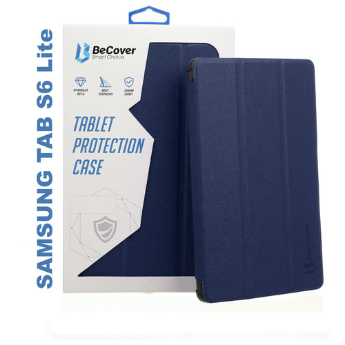 Чохол-книжка BeCover Smart Case для Samsung Galaxy Tab S6 Lite 10.4 P610/P615 Deep Blue (704851) фото №5