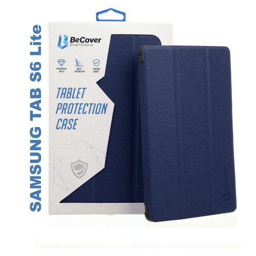 Чохол-книжка BeCover Smart Case для Samsung Galaxy Tab S6 Lite 10.4 P610/P615 Deep Blue (704851) фото №1