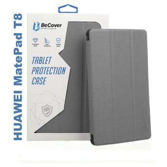 Чохол-книжка BeCover Smart Case для Huawei MatePad T8 Gray (705076) фото №8
