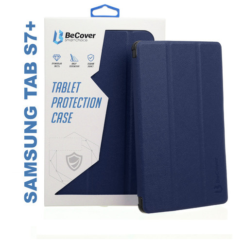 Чохол-книжка BeCover Smart Case для Samsung Galaxy Tab S7 Plus (SM-T975) Deep Blue (705226) фото №8