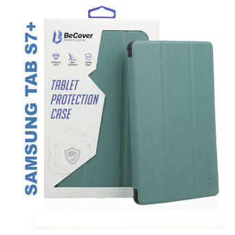 Чохол-книжка BeCover Smart Case для Samsung Galaxy Tab S7 Plus (SM-T975) Dark Green (705227) фото №6