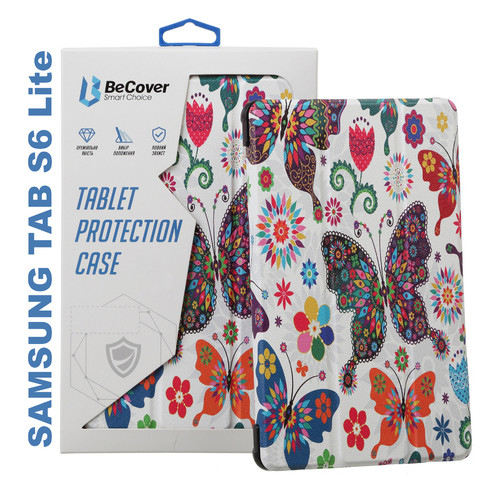 Чохол-книжка BeCover Smart Case для Samsung Galaxy Tab S6 Lite 10.4 P610/P615 Butterfly (705194) фото №6