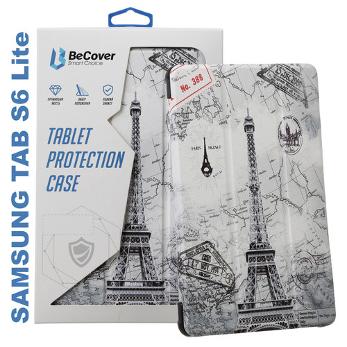 Чохол-книжка BeCover Smart Case для Samsung Galaxy Tab S6 Lite 10.4 P610/P615 Paris (705199) фото №6