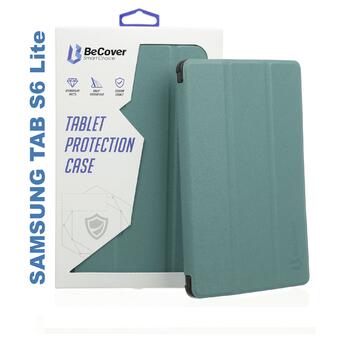 Чохол-книжка BeCover Smart Case для Samsung Galaxy Tab S6 Lite 10.4 P610/P615 Dark Green (705214) фото №2