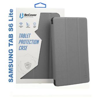 Чохол-книжка BeCover Smart Case для Samsung Galaxy Tab S6 Lite 10.4 P610/P615 Gray (705215) фото №2