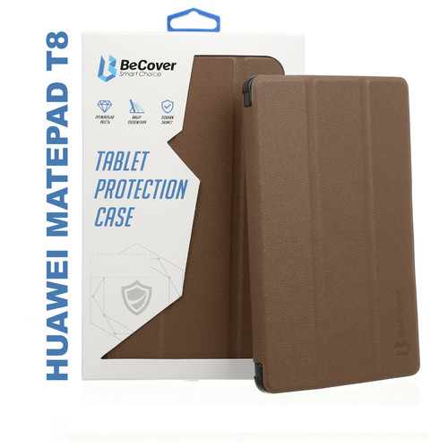 Чохол-книжка BeCover Smart Case для Huawei MatePad T8 Brown (705289) фото №2