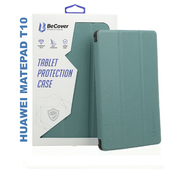 Чохол-книжка BeCover Smart Case для Huawei MatePad T10 Dark Green (705391) фото №4