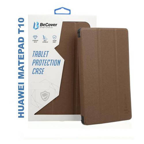 Чохол-книжка BeCover Smart Case Huawei MatePad T10 Brown (705389) фото №1