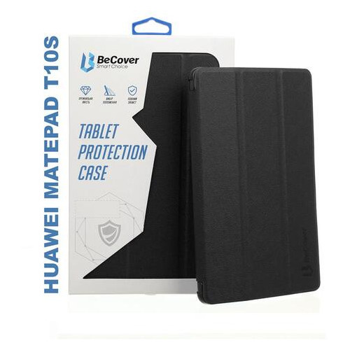 Чохол-книжка BeCover Smart Case Huawei MatePad T10s Black (705397) фото №1