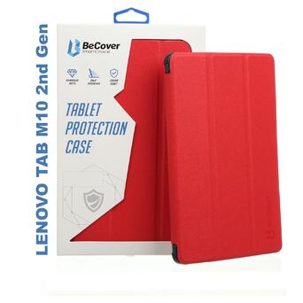 Чохол-книга BeCover Smart Case Lenovo Tab M10 TB-X306F HD (2nd Gen) Red (705973) фото №1