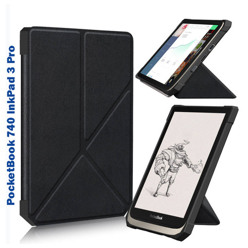 Чехол-книжка BeCover Smart Case для PocketBook 740 Inkpad 3 / Color / Pro Black (707162) фото №2