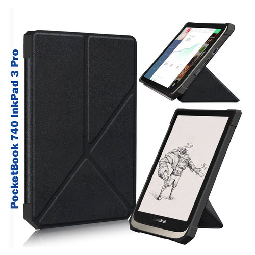 Чехол-книжка BeCover Smart Case для PocketBook 740 Inkpad 3 / Color / Pro Black (707162) фото №6