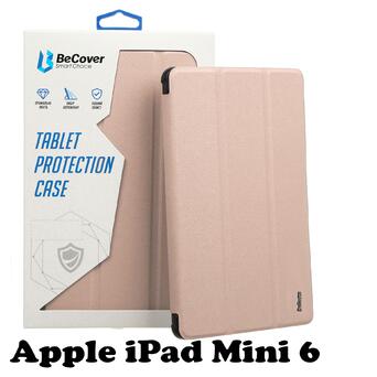 Силіконовий чохол-книжка BeCover для Apple iPad Mini 6 Pink (707525) фото №3