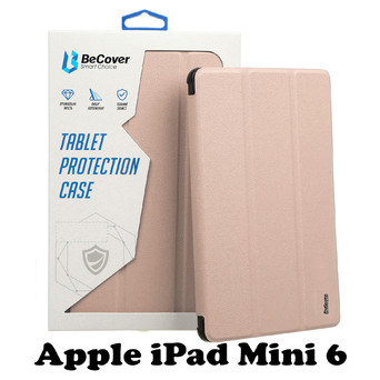 Силіконовий чохол-книжка BeCover для Apple iPad Mini 6 Pink (707525) фото №7