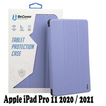 Силіконовий чохол-книжка BeCover для Apple iPad Pro 11 2020 / 2021 Purple (707513) фото №3