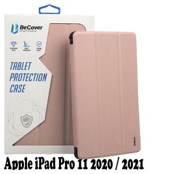 Силіконовий чохол-книжка BeCover для Apple iPad Pro 11 2020 / 2021 Rose Gold (707515) фото №3