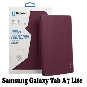 Чохол-книжка BeCover Smart Case для Samsung Galaxy Tab A7 Lite SM-T220 / SM-T225 Red Wine (707591) фото №4