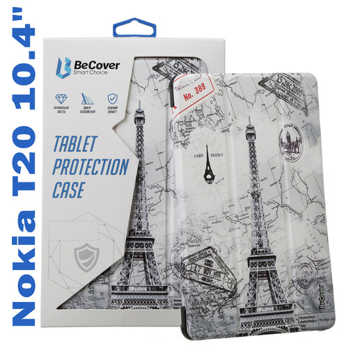 Чохол-книжка BeCover Smart Case для Nokia T20 10.4 Paris (708059) фото №5
