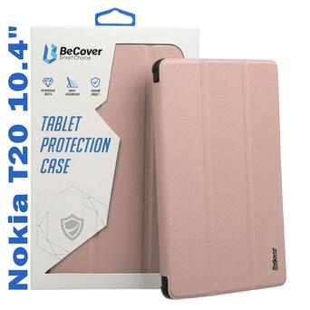 Чохол-книжка BeCover Smart Case для Nokia T20 10.4 Rose Gold (708052) фото №9