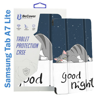 Чохол-книжка BeCover Smart Case для Samsung Galaxy Tab A7 Lite SM-T220 / SM-T225 Good Night (708323) фото №1