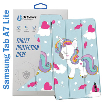 Чохол-книжка BeCover Smart Case для Samsung Galaxy Tab A7 Lite SM-T220 / SM-T225 Unicorn (708324) фото №4