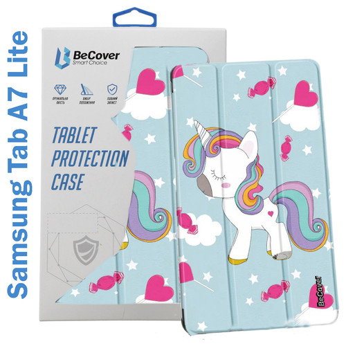 Чохол-книжка BeCover Smart Case для Samsung Galaxy Tab A7 Lite SM-T220 / SM-T225 Unicorn (708324) фото №3