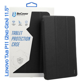 Чохол-книжка BeCover Smart Case Lenovo Tab P11 (2 Gen) (TB-350FU/TB-350XU) 11.5 Black (708677) фото №4