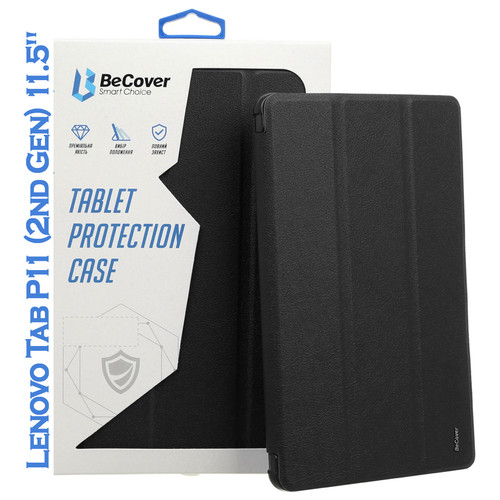 Чохол-книжка BeCover Smart Case Lenovo Tab P11 (2 Gen) (TB-350FU/TB-350XU) 11.5 Black (708677) фото №2