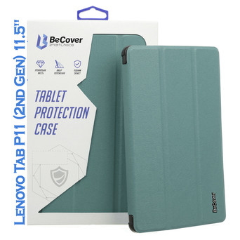 Чохол-книжка BeCover Smart Case Lenovo Tab P11 (2nd Gen) (TB-350FU/TB-350XU) 11.5 Dark Green (708679) фото №3