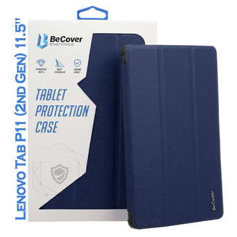 Чохол-книжка BeCover Smart Case Lenovo Tab P11 (2nd Gen) (TB-350FU/TB-350XU) 11.5 Deep Blue (708678) фото №1