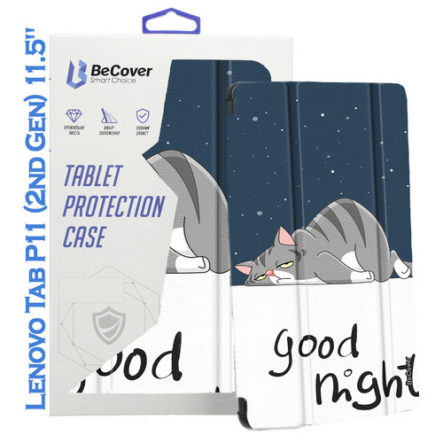 Чохол-книжка BeCover Smart Case Lenovo Tab P11 (2 Gen) (TB-350FU/TB-350XU) 11.5 Good Night (708686) фото №3
