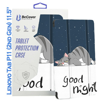 Чохол-книжка BeCover Smart Case Lenovo Tab P11 (2 Gen) (TB-350FU/TB-350XU) 11.5 Good Night (708686) фото №1