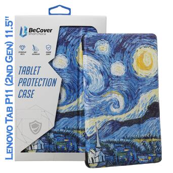 Чохол-книжка BeCover Smart Case Lenovo Tab P11 (2 Gen) (TB-350FU/TB-350XU) 11.5 Night (708691) фото №2
