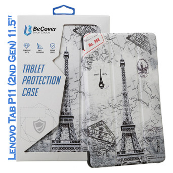 Чохол-книжка BeCover Smart Case Lenovo Tab P11 (2 Gen) (TB-350FU/TB-350XU) 11.5 Paris (708692) фото №4