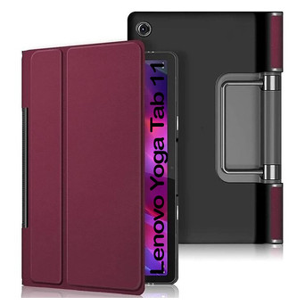 Чохол-книжка BeCover Smart Case Lenovo Yoga Tab 11 YT-706F Red Wine (708719) фото №4