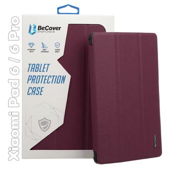 Чохол-книжка BeCover Smart Case Xiaomi Mi Pad 6/6 Pro 11 Red Wine (709503) фото №1