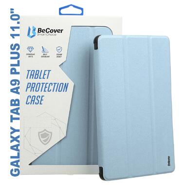 Чохол-книжка BeCover Soft Edge з кріпленням стілусу Samsung Galaxy Tab A9 Plus SM-X210/SM-X215/SM-X216 11.0 Light Blue (710369) фото №1