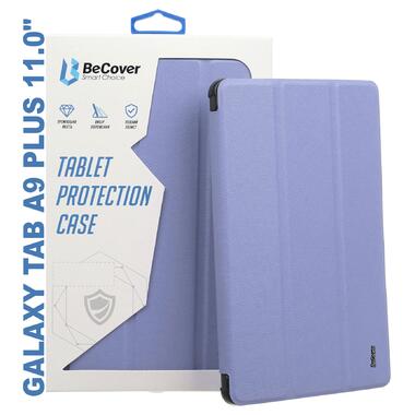 Чохол-книжка BeCover Soft Edge з кріпленням стілусу Samsung Galaxy Tab A9 Plus SM-X210/SM-X215/SM-X216 11.0 Purple (710371) фото №1