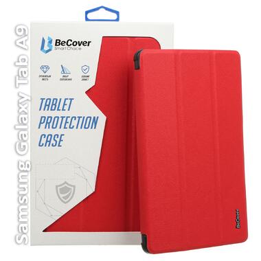 Чохол-книжка BeCover Smart Case Samsung Galaxy Tab A9 SM-X115 8.7 Red (709905) фото №1