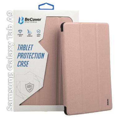 Чохол-книжка BeCover Smart Case Samsung Galaxy Tab A9 SM-X115 8.7 Rose Gold (709910) фото №1