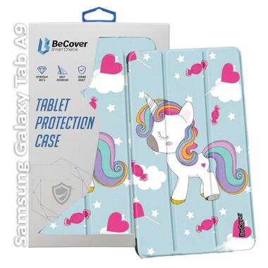 Чохол-книжка BeCover Smart Case Samsung Galaxy Tab A9 SM-X115 8.7 Unicorn (709921) фото №1