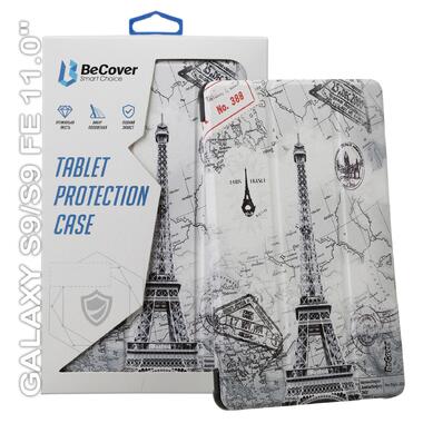 Чохол-книжка BeCover Smart Case Samsung Galaxy Tab S9 (SM-X710/SM-X716)/S9 FE (SM-X510/SM-X516B) 11.0 Paris (710420) фото №1