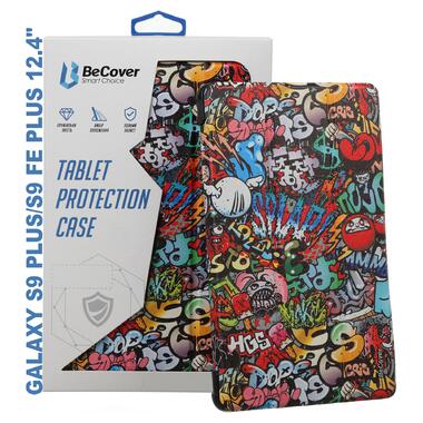 Чохол-книжка BeCover Smart Case Samsung Galaxy Tab S9 Plus (SM-X810/SM-X816)/S9 FE Plus (SM-X610/SM-X616) 12.4 Graffiti (710377) фото №1